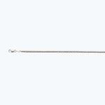 14K 2.5MM WHITE GOLD SOLID MIAMI CUBAN 28" CHAIN NECKLACE (AVAILABLE IN LENGTHS 7" - 30")