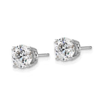 14K White Gold Lab Grown Diamond 2ctw VS/SI FGH 4 Prong Earrings