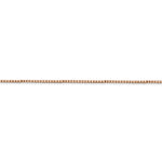 14k Rose Gold 1.0mm Box Chain
